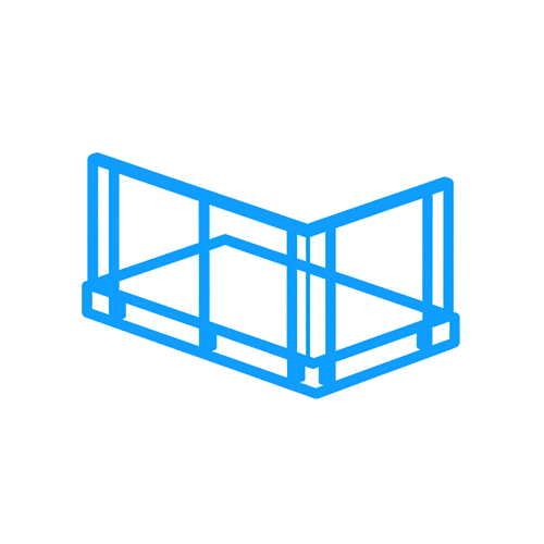 Mycie szklanych barierek i balustrad na balkonach i tarasach